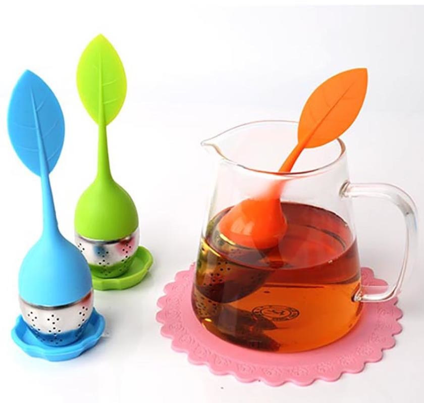 High definition Cooking Brush - BAP free tea infuser Cute silicone tea infuser leaf shape FDA silicone – Jingqi