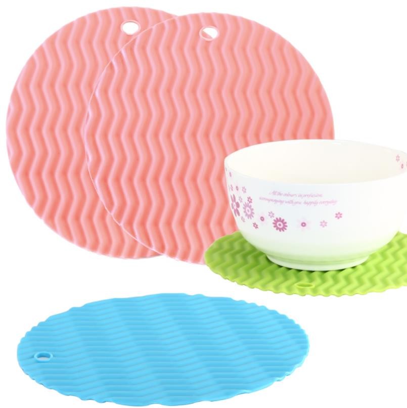Reusable Silicone Kitchen Tools , Dining Table Placemats Universal