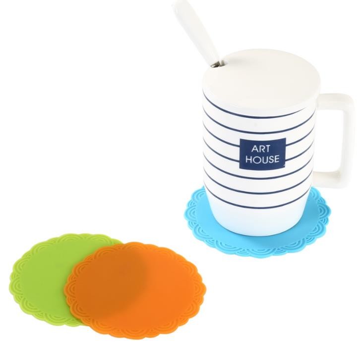 OEM ODM Colorful Silicone Kitchen Utensil Set Round Shape Anti Slip Featured Image