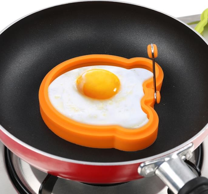 BPA Free Silicone Kitchen Tools Cat Shape For Fried Egg Cooking tool