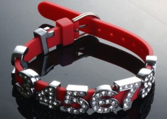 DIY Personalized Pu Leather Bracelets Wristband A – Z Slide Letters Charm