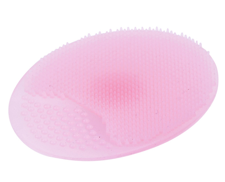 FDA Super Soft Oval Silicone Facial Cleaning Brush For Body And Face