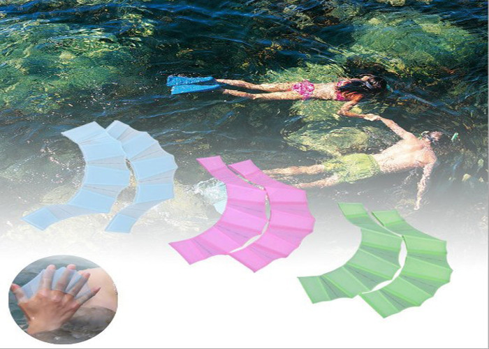Silicone Webbed Swimming Gloves Cricket For Swimswim And Swimming Exerciser