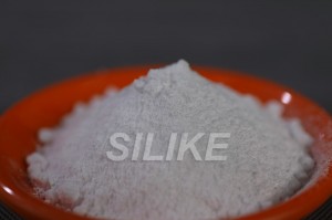 Why does silicone powder improve  engineering plastics processing