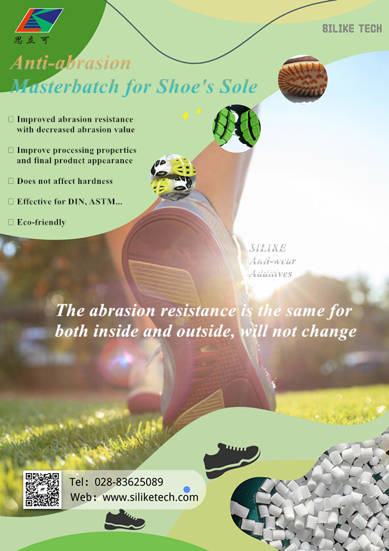 SILIKE  Anti-abrasion Masterbatch Make Shoe Abrasion Resistance