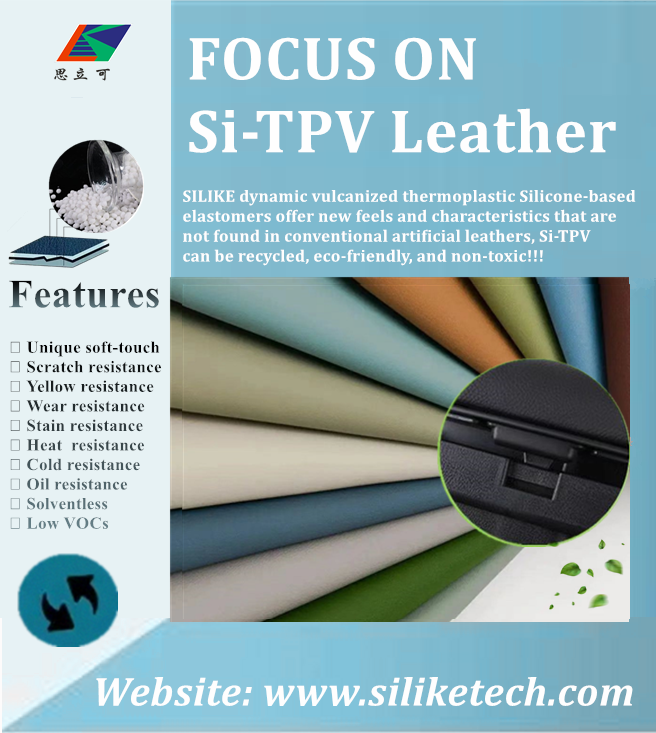 Redefine high performance leather and fabric through the Si-TPV