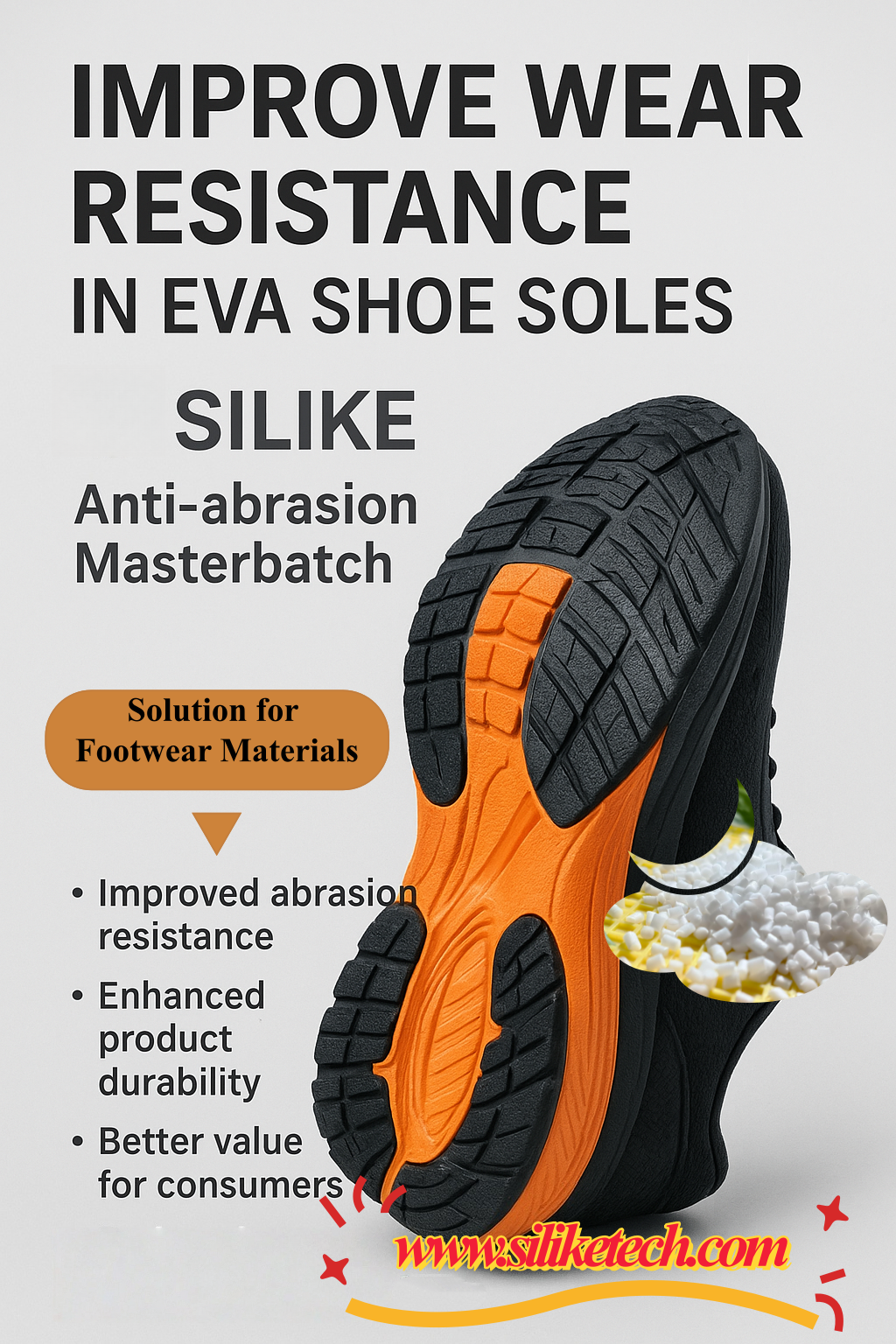How to Improve Wear Resistance in EVA Shoe Soles: Silicone-Based Anti-Wear Additive Solutions