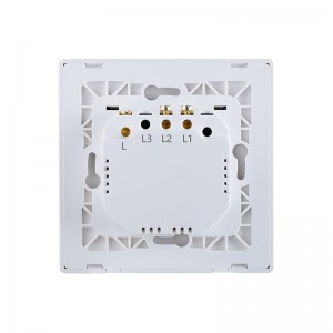 Single Live wire WiFi Smart touch Light Switch, 1/2/3 Gangs, No Neutral Wire Required, EU