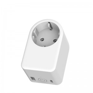 16A WiFi Smart Home Plug with 2 USB ports EU standards