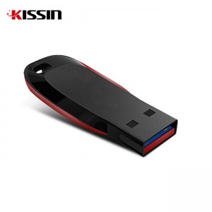 Kissin Wholesale USB Flash Drive Black Plastic Usb Stick Pendrive