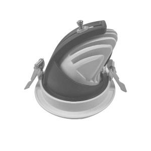 145mm Cut-out Recessed 40W Adjustable Gimbal Downlight