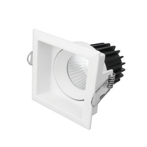 75mm Cut-out 10W/12W Die-casting Aluminum square downlight