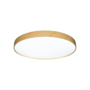 Wood Grain Decorative design 480mm 40W LED  ceiling light with 3CCT and power switchable