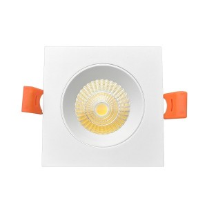 90mm Cut-out  Die-casting Aluminum suqare downlight with CCT switchable
