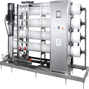 कॉस्मेटिक औद्योगिक शुद्ध पाणी उपचार मशीन आरओ वॉटर ट्रीटमेंट मशीन