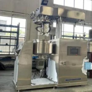 100L Hydraulic lifting SME-AE homogenous vacuum emulsifying mixer cosmetic lotion emulsifier CREAM making machine