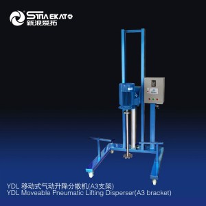YDL Elettricu Pneumatic Lifting High Speed ​​Shear Dispersion Mixer Omogeneization Machine