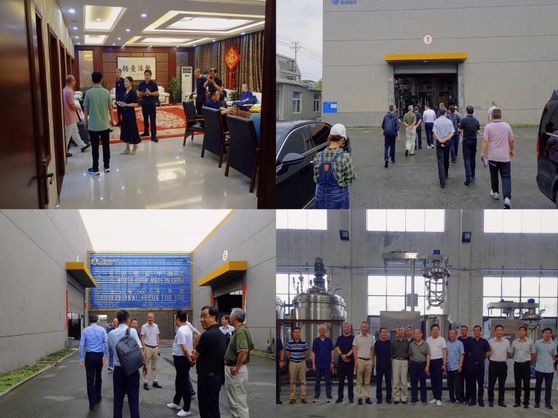 China Cosmetic Committee Holds Visit to Sina Ekato Factory
