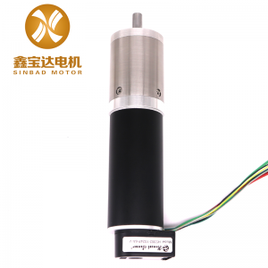 High power and torque 24v brushless dc motor with gearbox and encoder XBD-4088