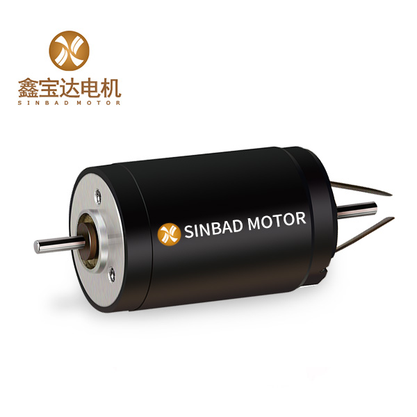 Black coreless carbon brushed DC motor XBD-1625 Featured Image