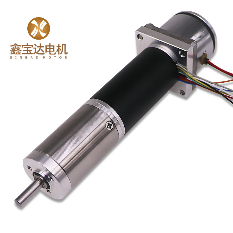 XBD-2245 Coreless Brushless DC Motor with gearbox and encoder 1