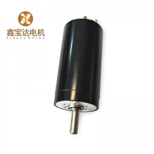 XBD-3571 High Speed Super Quiet 35mm Brushed Motor Coreless Slotless Type for dental equipment