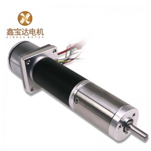 XBD-2245 Coreless Brushless DC Motor with gearbox and brake
