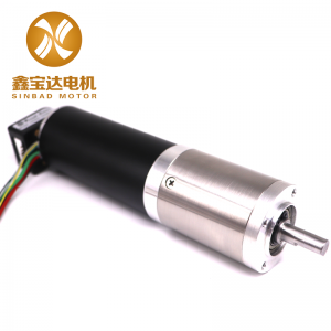 High power and torque 24v brushless dc motor with gearbox and encoder XBD-4088