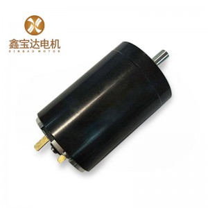 XBD-3553 carbon brush electric motor coreless motor advantages dc motor low voltage