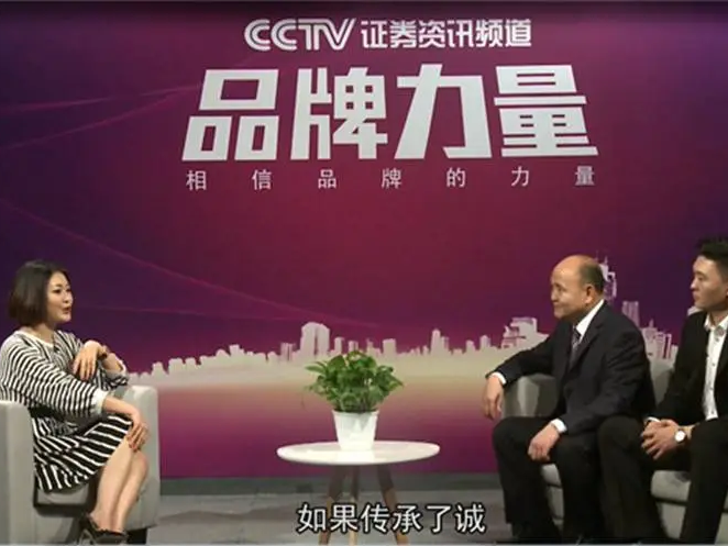 Our company accepted an interview with CCTV’s “Brand Power” interview program.