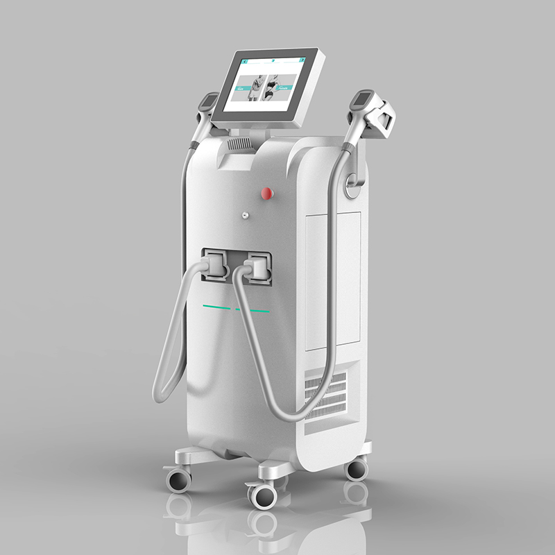 China wholesale Alexandrite 755 Diode Laser - 3 wavelength double handlepiece Diode laser hair removal device – Sincoheren