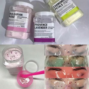 Skin Moisture Whitening Skincare Powder Peel Off Facial Hydro Face Jelly Mask