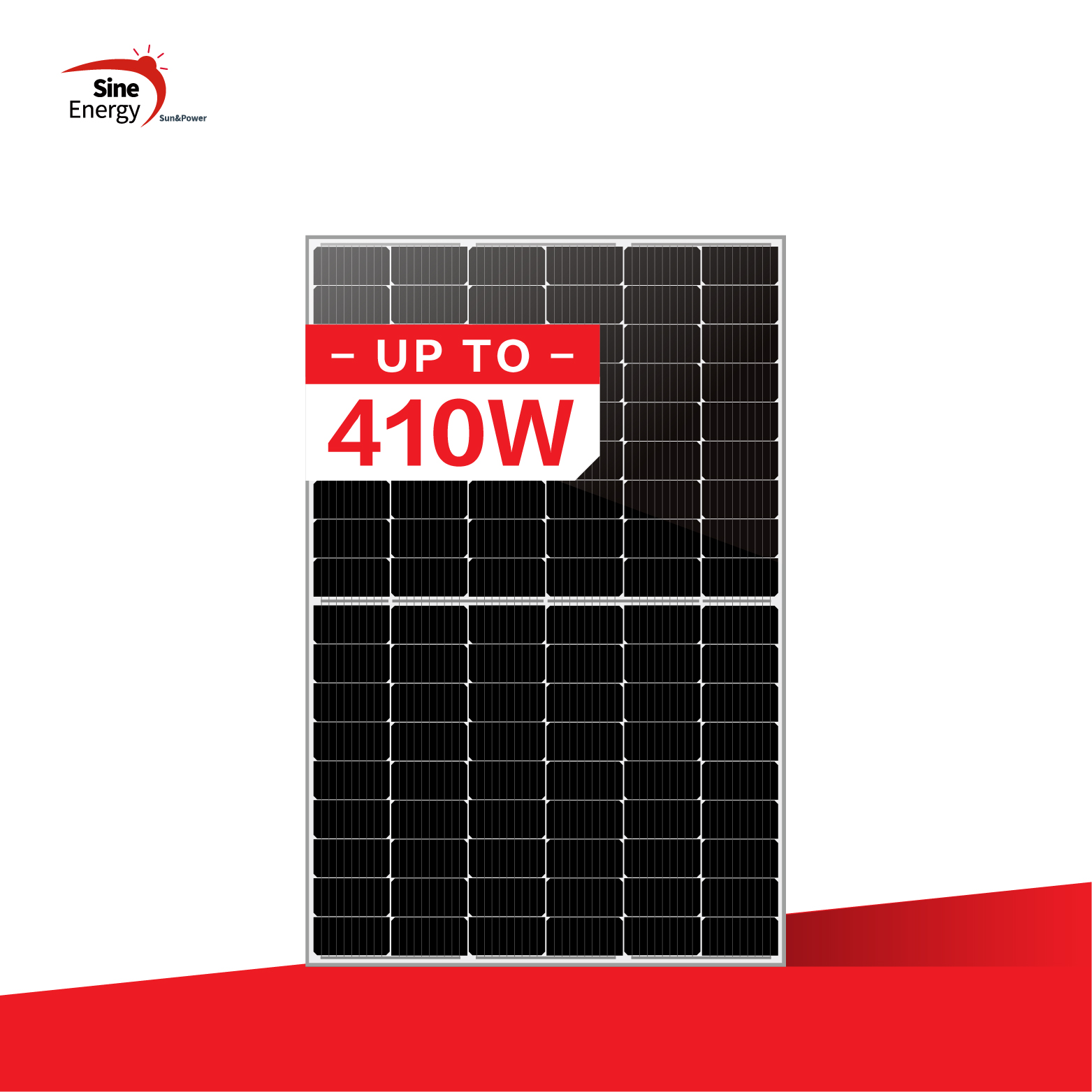 ODM Solar Panel Kit Factory - 108 cells 400W, 405W, 410W, 415W solar panel  – SINE ENERGY