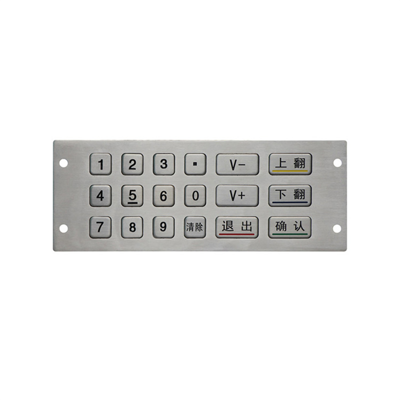 3×6 layout stainless steel keypad for gas station B760 Featured Image