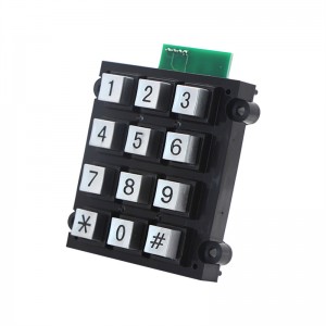 Tastatur aus Zinklegierungsmetall für Notrufgerät B501