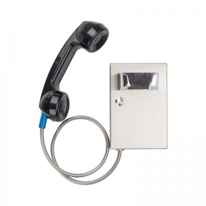 Hotline Automatische Wählscheibe Vandalensicheres öffentliches Telefon für Justizvollzugsanstalten-JWAT135