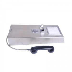 Industrial stainless steel Large inmate Wall mount Telephone for Swimming Pools-JWAT148 