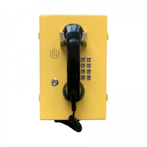 โทรศัพท์สาธารณะเหล็กรีดเย็นสำหรับสถานที่สาธารณะ -JWAT209