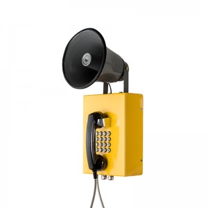 Industrial Weatherproof Amplifying Telephone for Subway Project -JWAT309