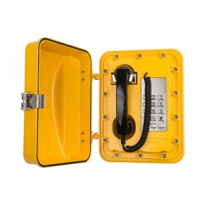 Teléfono IP industrial resistente al agua para proyectos mineros-JWAT901