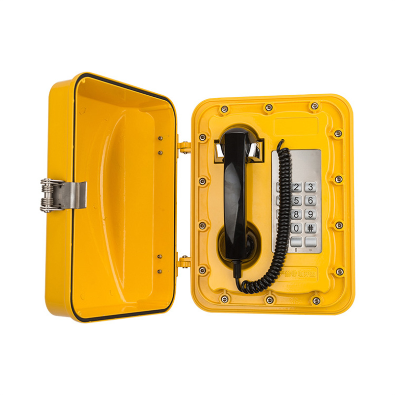 IP Industrial Waterproof Telephone with loudspeaker for Mining Project-JWAT902 Featured Image
