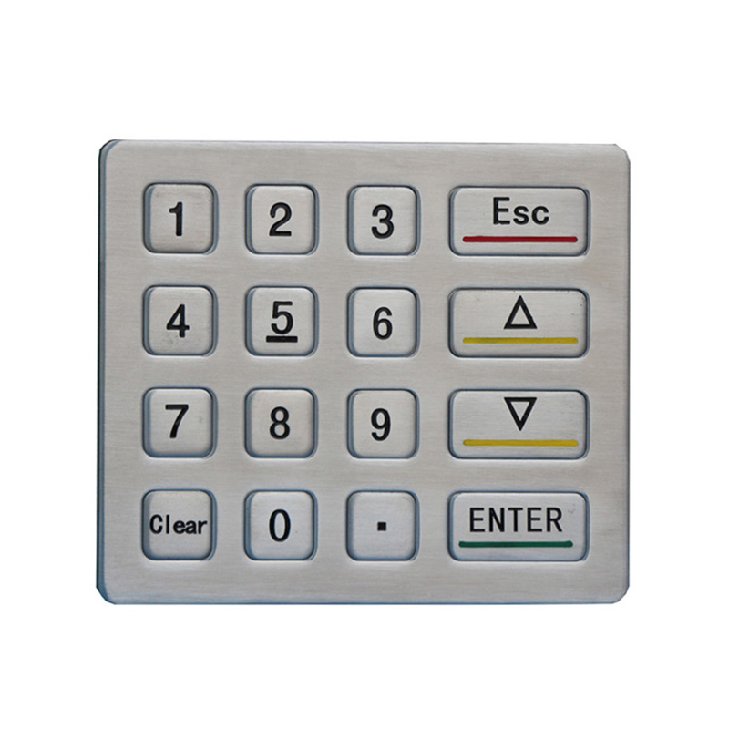 IP65 waterproof metal keypad for fuel dispenser B713 Featured Image