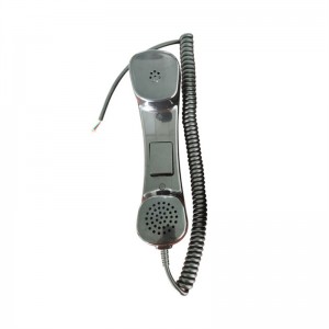 PTT handset with aviation connector for air traffic management system A29