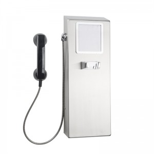 Пълен голям размер Затворническа гореща телефонна слушалка Антикорозионен затворнически телефон-JWAT149