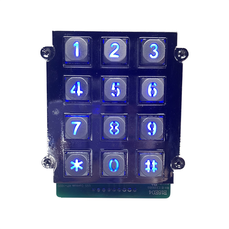 RS485 access control illuminated numeric Industrial Rugged keypad B661 Featured Image