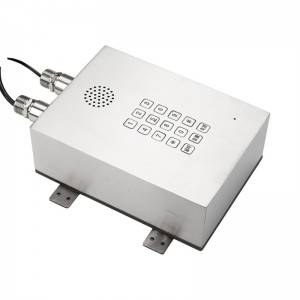 Explosionproof Wall Mounted HandsFree Emergency Intercom for pharmaceutical labs-JWBT813