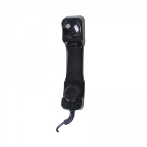 Noise reducing telephone handset in noisy environment A20