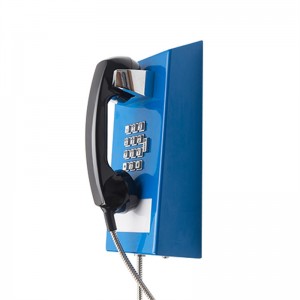 Armored Inmate Direct Connect Voip Analog Telephone for Prison Corridor