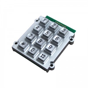 3×4 matrix keyboard 12 key switch keypad B515