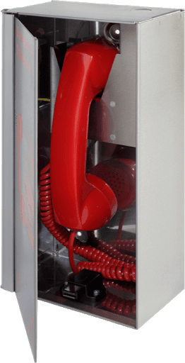 Kokias funkcijas turi turėti ugniagesių telefono ragelis?